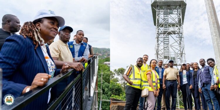 President Bio Inspects Key Heritage, Tourism and Environmental Sites