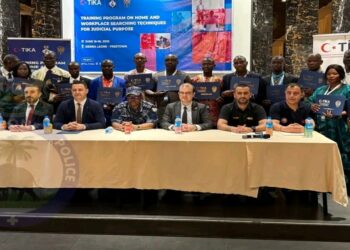 25 Sierra Leone Police Officers Complete Turkish-Supported Investigative Search Training