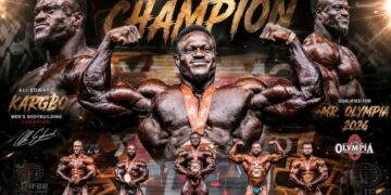 Sierra Leonean Bodybuilder Edward Kargbo Claims First Pro Victory and Mr. Olympia Qualification 