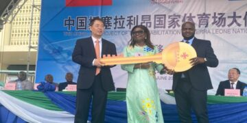 China Hands Over Part of National Stadium Rehabilitation Project