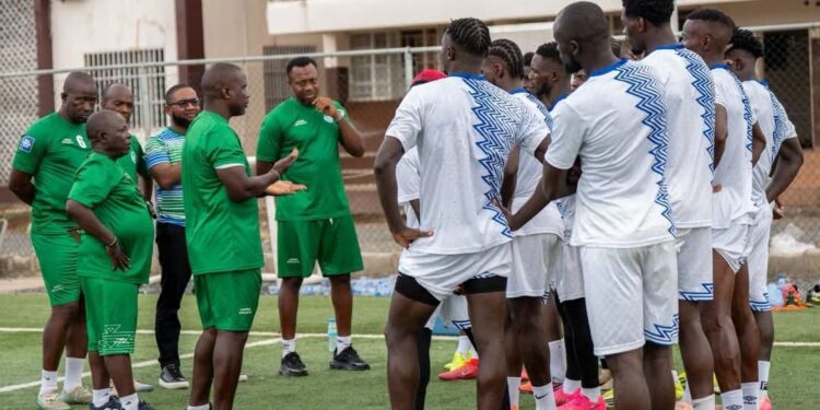 Leone Stars Commence Intensive Training Ahead of Liberia Friendlies 