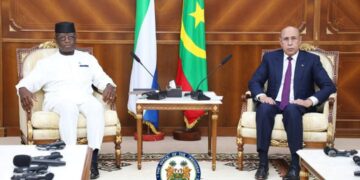President Bio and Mauritanian President Reaffirm Commitment to Regional Peace, Security and Development