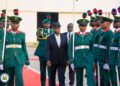 President Bio Arrives in Abuja for Historic Commissioning of New ECOWAS Headquarters