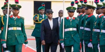 President Bio Arrives in Abuja for Historic Commissioning of New ECOWAS Headquarters