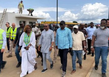 Vice President Juldeh Jalloh Inspects Newly Built Julius Maada Bio International Conference Centre ahead of ECOWAS Summit