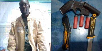 Suspected Armed Robber Arrested at Bo Checkpoint, Firearm and Ammunition Recovered