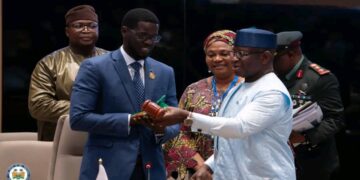 President Bio Hands Over ECOWAS Chairmanship to Senegal’s Bassirou Diomaye Faye