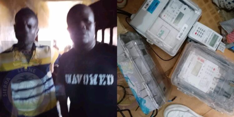 Chief Imam Among Victims as Police Arrest Two in Koidu Meter Theft Syndicate