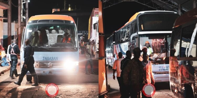 Jagaban’s 25 New Golden Dragon Buses Arrive at Terminal After Port Clearance