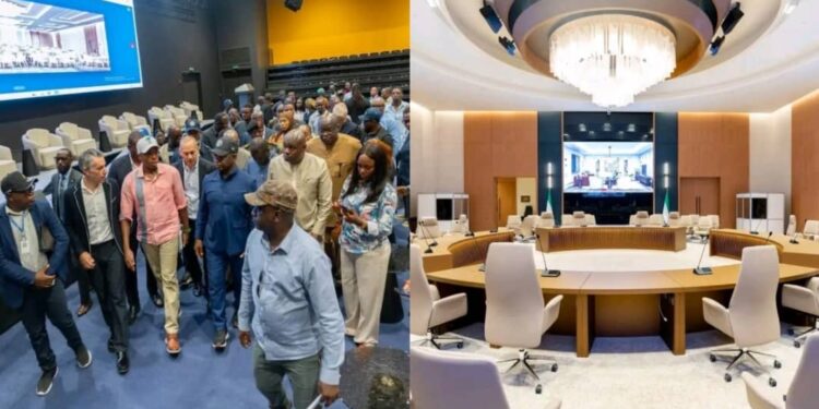 President Bio Inspects Ultra-Modern Conference Centre Ahead of Historic 69th ECOWAS Summit