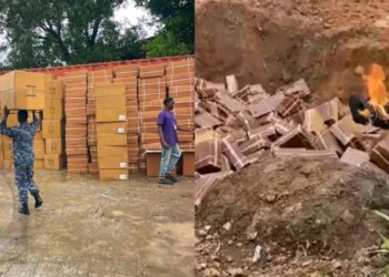 Sierra Leone Police Destroys Seized Narcotics and Pharmaceutical Drugs