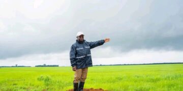 President Bio Inspects Torma Bum Rice Project in Bonthe District