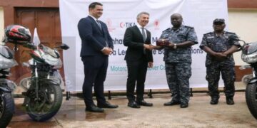 Turkish Government Boosts Sierra Leone Police with 10 Motorbikes  