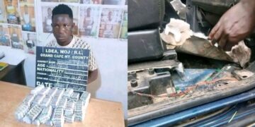 Sierra Leonean Man Arrested in Liberia with Suspected Tramadol Worth Over about USD$5,138