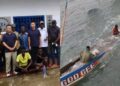Chinese Vessel Rescues Five Local Fishermen from Sinking Boat