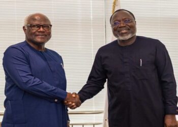 Former President Koroma Engages ECOWAS Commission President in Abuja