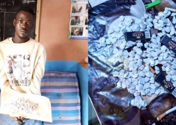 Police Arrest Suspected Kush Dealer After Community Tip-Off in Mamamah