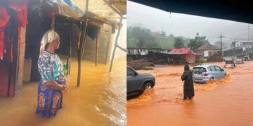 Flooding Affects Freetown Communities After Heavy Rains