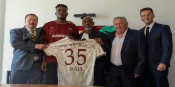 Juma Bah Joins Bundesliga Side Augsburg on Season-Long Loan