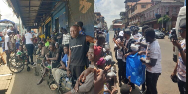 Mansa Global Foundation Reaches Out to Underprivileged People in Freetown