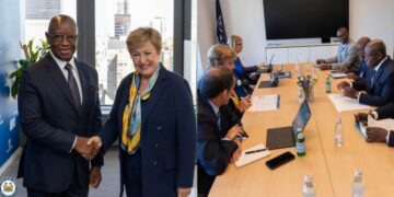 President Bio Holds “Productive” Talks With IMF Managing Director