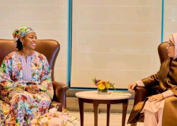 First Lady Fatima Bio Meets Türkiye’s First Lady, Discusses Progress on 150-Bed Hospital in Bo