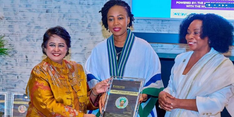First Lady Fatima Bio Honoured As Iconic Woman Of The Year At UNGA81 Powerlist In New York