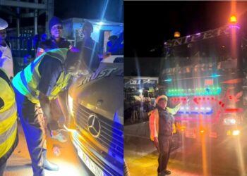 Traffic Police Commence Removal of Artificial Lights From Vehicles