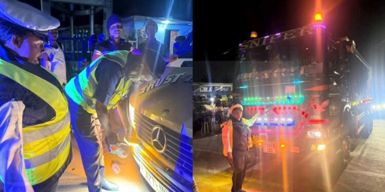 Traffic Police Commence Removal of Artificial Lights From Vehicles