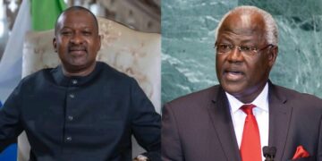 VP Jalloh Reveals Arrival of Former President Koroma in Freetown and Makeni