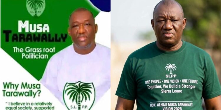 SLPP Orders Musa Tarawally to Stop Presenting Himself as Party Member or Presidential Aspirant