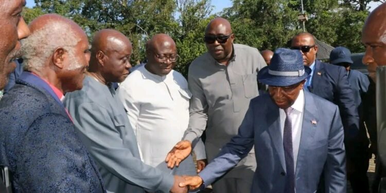President Boakai Commends IGP Sellu as Sierra Leone and Liberia Deepen Security Ties