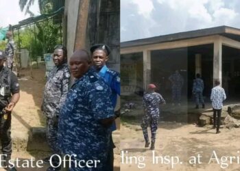 Freetown-East AIG Inspects Proposed Site for New Police Station and Posts in Waterloo