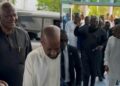 Former President Koroma Arrives at Bintumani for National Unity Conference
