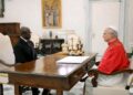 President Bio Holds Historic Meeting With Pope Leo XIV at Vatican
