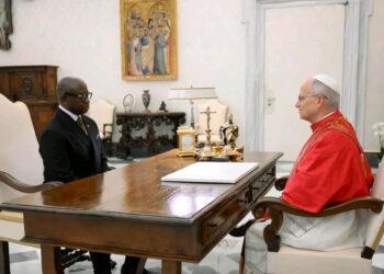 President Bio Holds Historic Meeting With Pope Leo XIV at Vatican