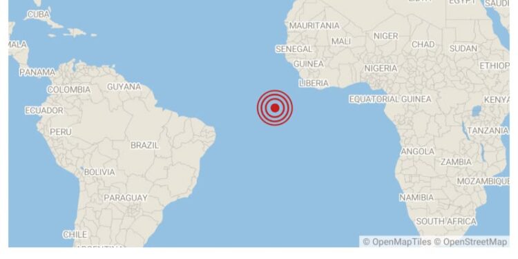 Ground Shaking Reported In Freetown After Powerful Atlantic Earthquake